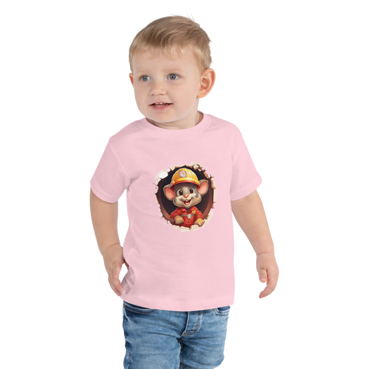 Toddler Short Sleeve Tee - Working mouse
