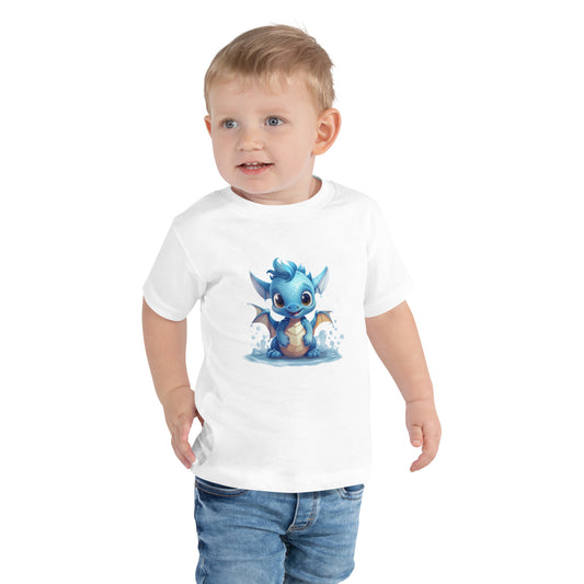 Toddler Short Sleeve Tee - Water Dragon