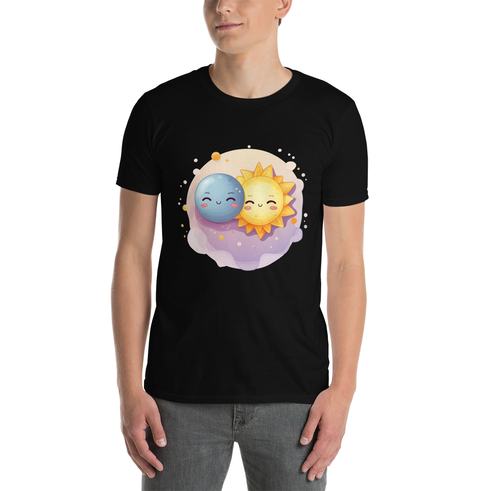 Short-Sleeve T-Shirt - Earth and Sun 1