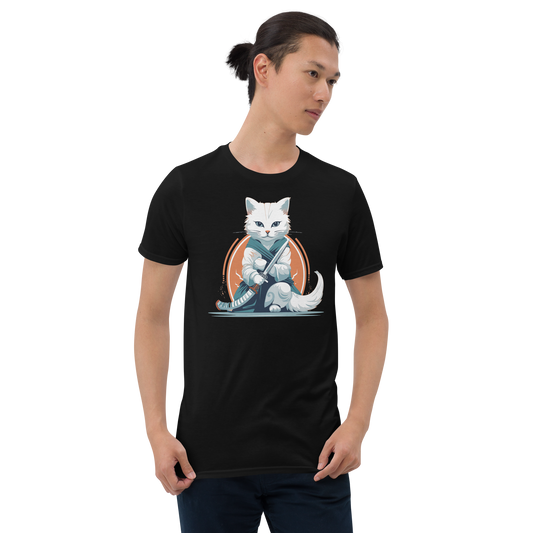 Short-Sleeve T-Shirt - Ninja cat
