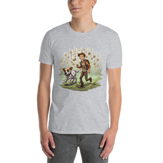 Short-Sleeve T-Shirt - Boy & dog