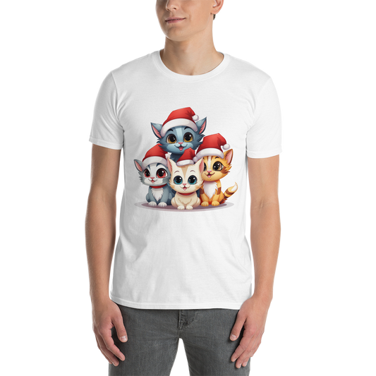 Short-Sleeve T-Shirt - Group of cats 1