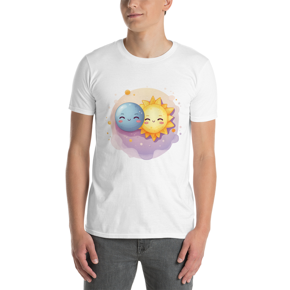 Short-Sleeve T-Shirt - Earth and Sun 1