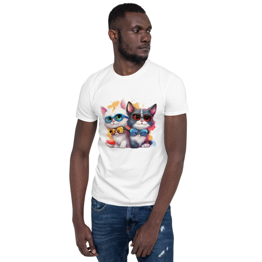 Short-Sleeve T-Shirt - Group of cats 3