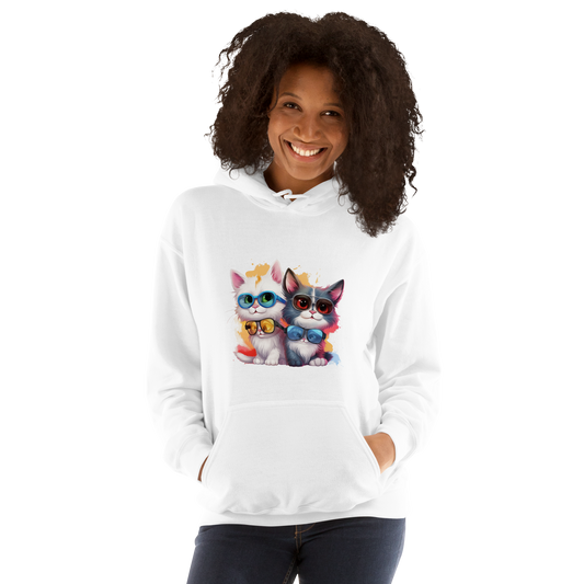 Unisex Hoodie - Group of cats 2